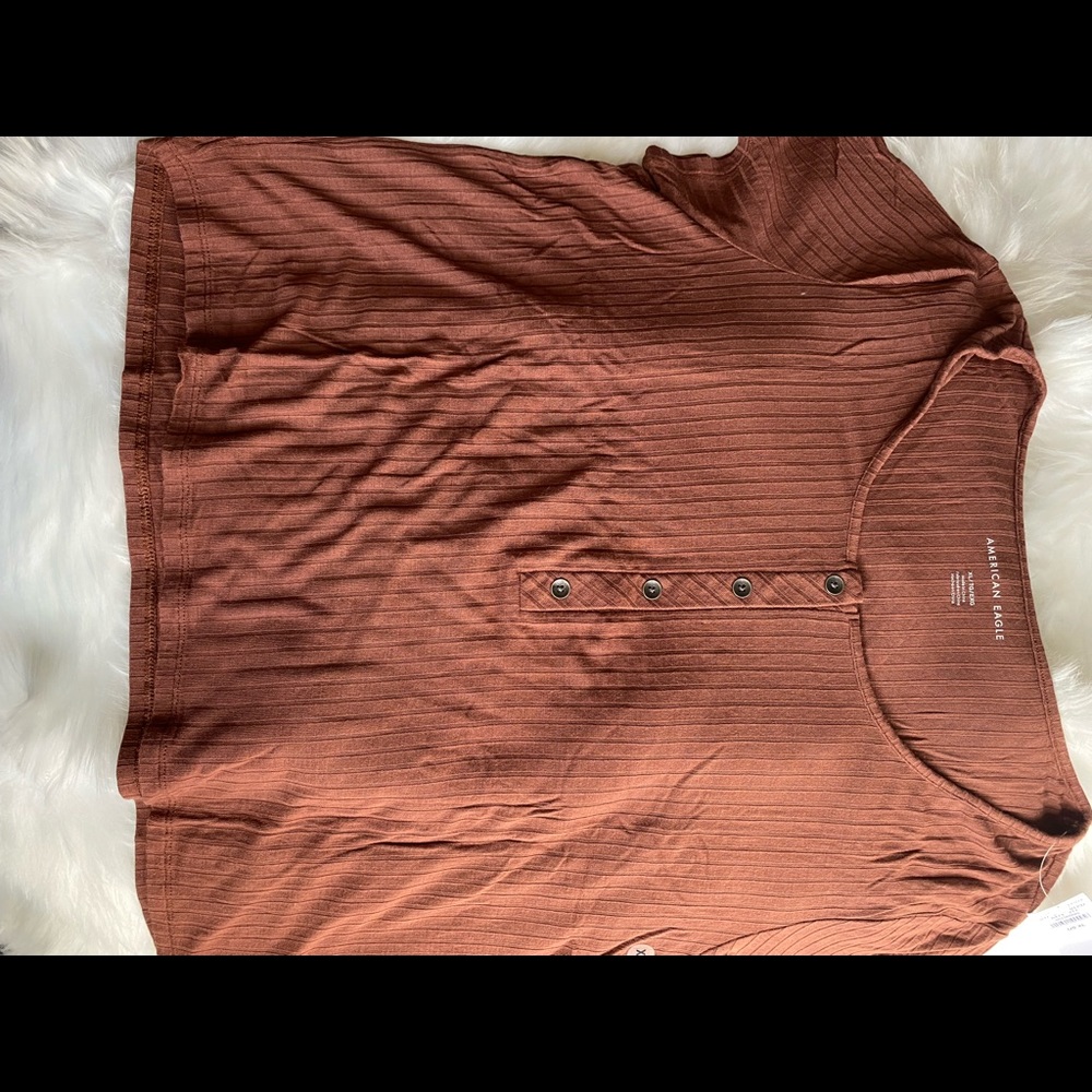 AE Chocolate Brown Top